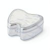 Orthodontic Retainer Box Practicon Clear Plastic 24 Count Locking Tab-3