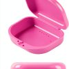 Orthodontic Retainer Box DentalPro Storage Case with Secure Lid-1