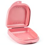 DentalPro Orthodontic Retainer Box Compact T8701133ILBI2217WV White-0