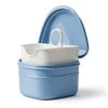DentalPro Retainer Cleaner Case Food Grade PP Portable 9.5x8.5x7.5cm-0