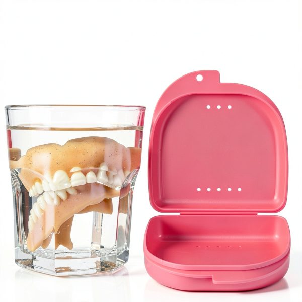 DentalPro Orthodontic Retainer Box Compact T8701133ILBI2217WV White-5