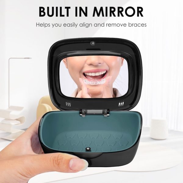 SNL Orthodontic Retainer Box SNL0013002 Compact Storage Case-5