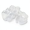 Orthodontic Retainer Box Practicon Clear Plastic 24 Count Locking Tab-0