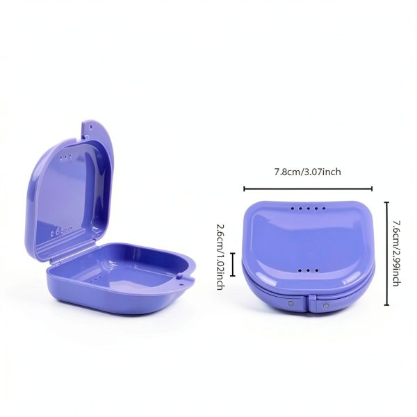 Suny Smiling Retainer Case with Vent Holes 6 Pack Multicolor-1