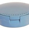 TIDTALEO Retainer Case Mirror Denture Holder Box Fake Tooth Storage Plastic Tooth Box Holder Case-0