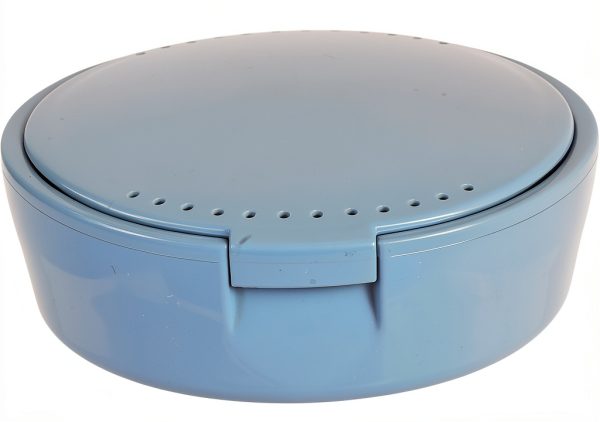 TIDTALEO Retainer Case Mirror Denture Holder Box Fake Tooth Storage Plastic Tooth Box Holder Case-0