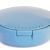 TIDTALEO Retainer Case Mirror Denture Holder Box Fake Tooth Storage Plastic Tooth Box Holder Case-1