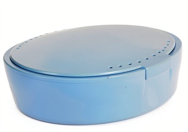 TIDTALEO Retainer Case Mirror Denture Holder Box Fake Tooth Storage Plastic Tooth Box Holder Case-6