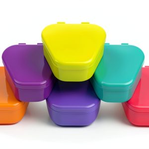 Denture Storage Boxes RMH3 Dental Assorted 12 Pack Retainer Case-0