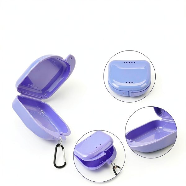 Suny Smiling Retainer Case with Vent Holes 6 Pack Multicolor-2
