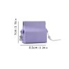 Portable Silicone Retainer Case Pink Hygienic Travel Box for Dentures-4