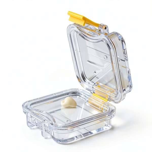 Dental Creations Wonderclasp Pillow Crown Box with Latch 2x2in 100-0