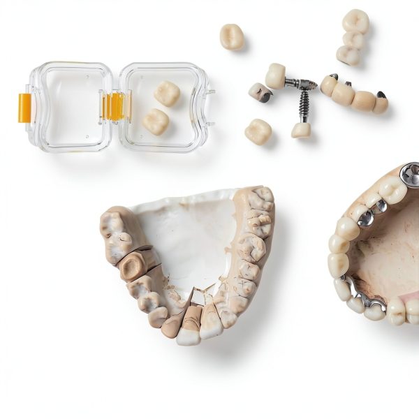 Dental Crown and Bridge Pillow Case 100 Count Cinnvoice Clasp 2x2-3