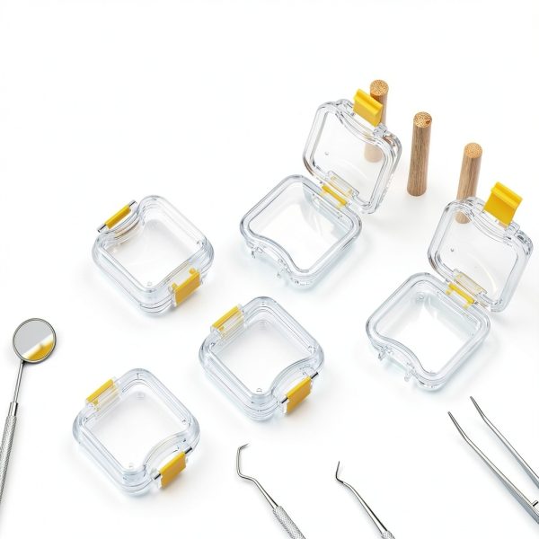 Dental Crown and Bridge Pillow Case 100 Count Cinnvoice Clasp 2x2-6